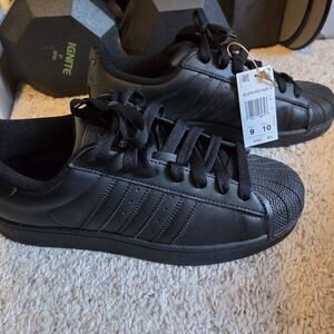 Black Superstar Sneakers